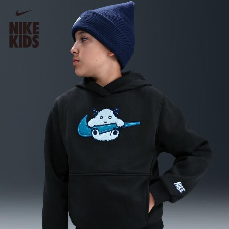 Nike Club Fleece Big Kids  Pullover Hoodie 145 M
