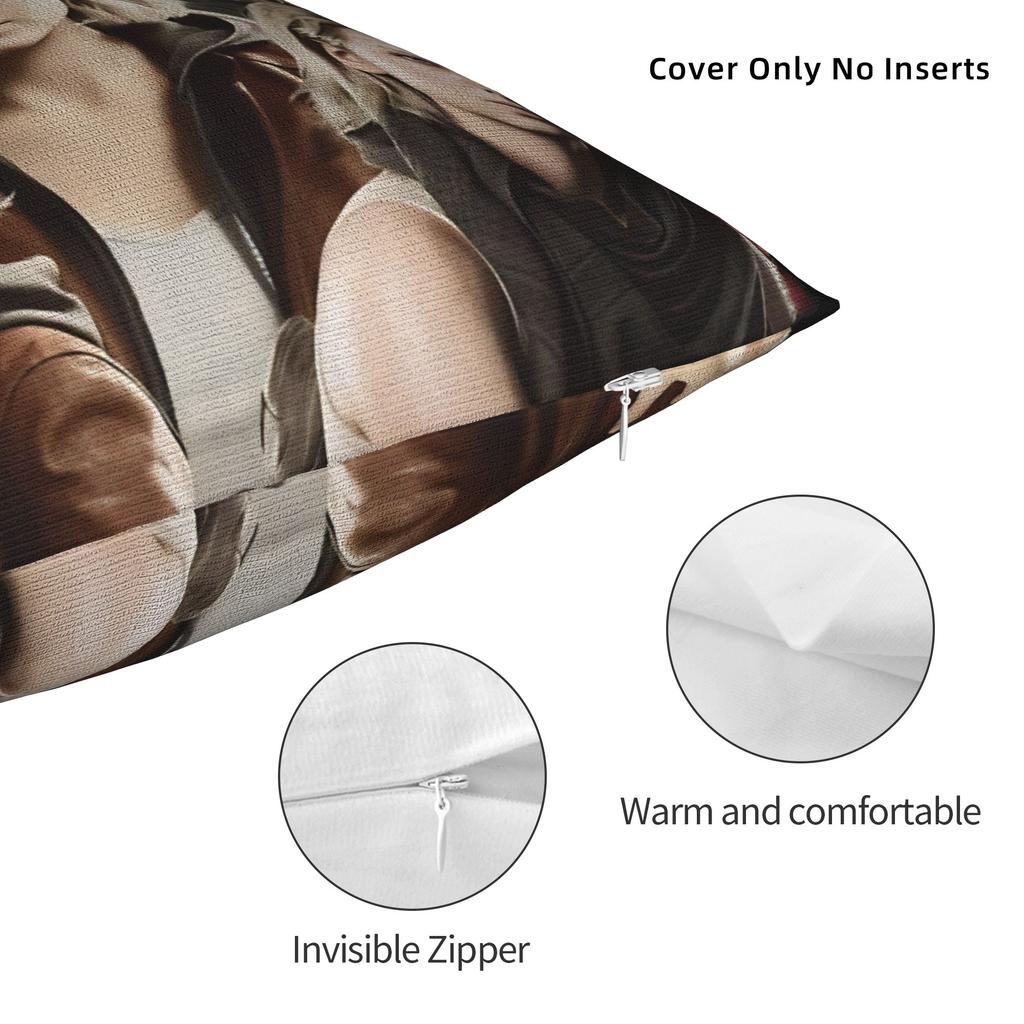 Pillow Cover Vintage Retro Grace Ashcroft Resident Evil Retro Trendy Pillow Case For Sofa Home Decor Pillowcases