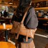 Borsa Tote Minimalista Urbana in PU con Chiusura a Zip per Uso Quotidiano