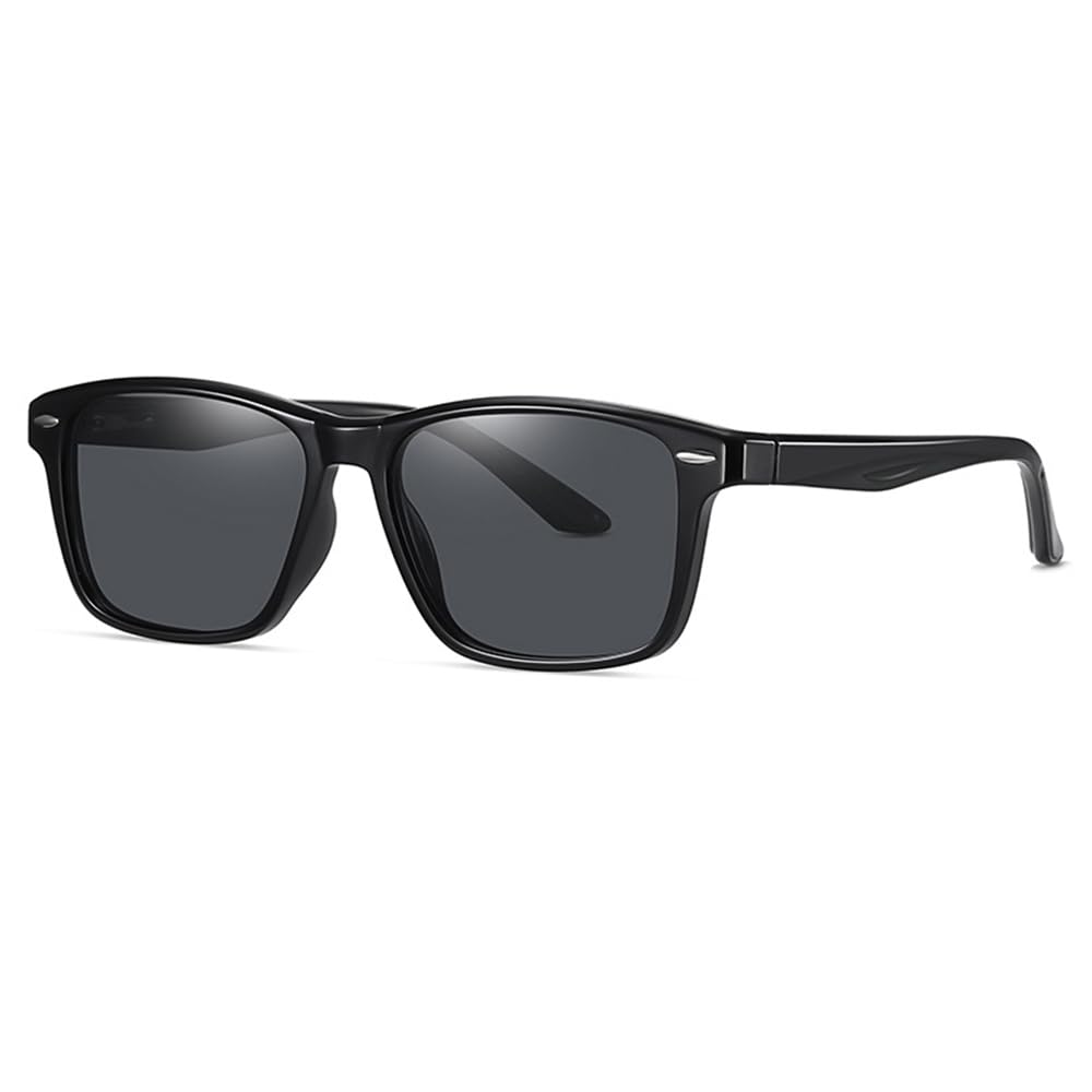 Feisedy Polarized Sunglasses for Men, UV400 Protection, TAC Polarized Lenses, TR90, Fashionable Eyewear, Unisex, B1162