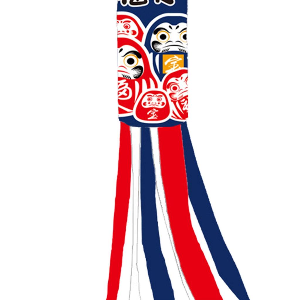 Japanese Carp Windsock Streamer Flag Flag Wind Socks Hanging Ornaments for Sushi Bar Restaurant Patio Home Outside Fitments