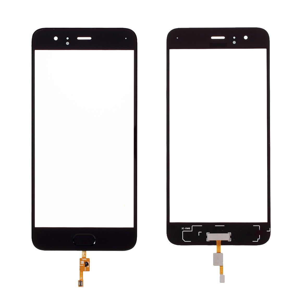 

Digitizer Touch Screen Glass Replacement with Fingerprint Button Flex Cable for Xiaomi Mi 6 Black