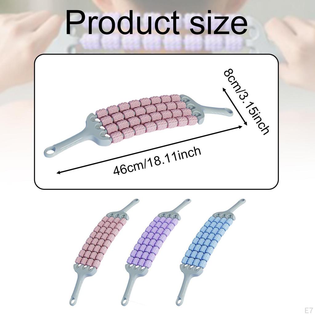 Massage Roller Stick Manual Massager Arms Waist Buttocks Legs Indoor Back Fitness Gym Yoga Calf