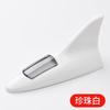Solar Powered Car Shark Fin Anti Collision Warning Light 8 LED Flashing Waterproof Auto Safety Strobe Roof Decorative Light