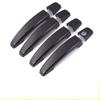 For Opel Meriva B 2009- 2016 Vauxhall Chrome Glossy Black Car Door Handle Cover Trim Stickers Styling Auto Accessories