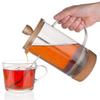 Glass piston coffee and tea maker 1 l