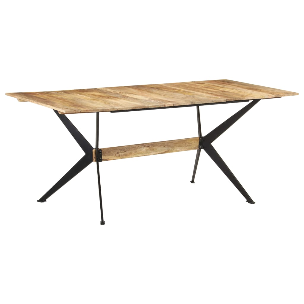 Dining Table 180 x 90 x 76 cm Solid Mango Wood