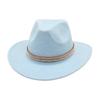 British Jazz Hat Men'S And Women'S High-End Flash Rhinestone Accessory Hat Cowboy Hat