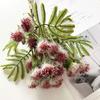 Lifelike Artificial Pompon Mum Fake Silk Kiku Flower Small Chrysanthemum Ball Faux Flower