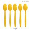 Disposable Knife Fork Spoon Cutlery Set Pink Blue Disposable Tableware Birthday Party Decorations Wedding Baby Shower Supplies
