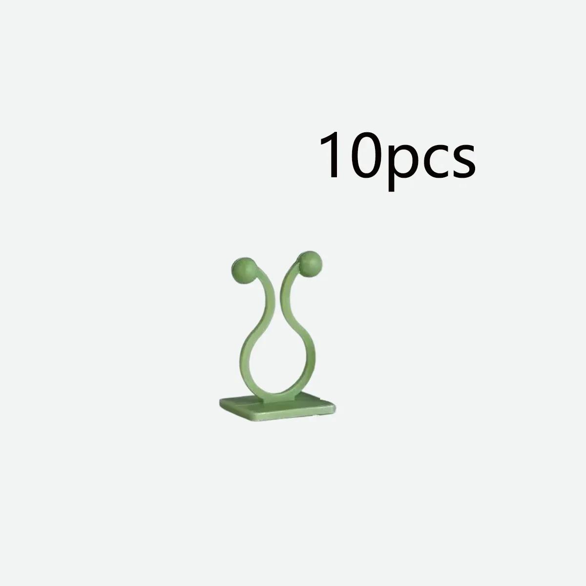 

10/20 шт.-Фиксатор для растений Настенный Универсальный крючок Используется для подвешивания корзин, вьющихся растений, Растений, Аксессуары для дома и сада