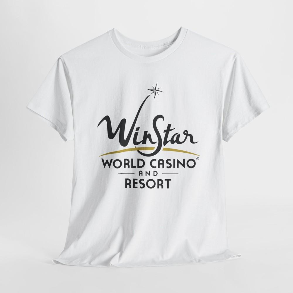 

Vintage WinStar World Casino Unisex Heavy Cotton T-shirt Tee Gambling Gift Vegas Winner 4XL