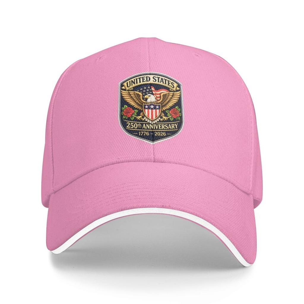 Baseball Caps American 250 Anniversary USA Trendy Customized Unisex Women Outdoor Spring Hats