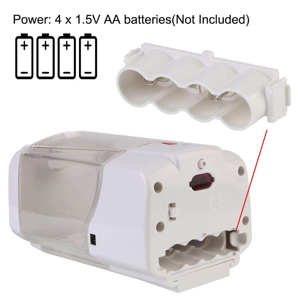 For Kitchen Bathroom Touch-free Lotion Pump Touchless Liquid Wall-Mount Automatic IR Sensor Soap Dispenser 700ml