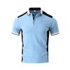 Men's Jacquard Short Sleeve Casual T-Shirt.
