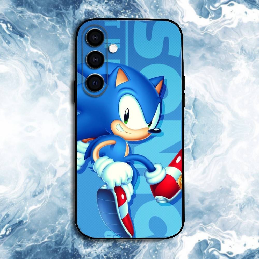 S-Sonic The H-Hedgehog Phone Case For Samsung Galaxy A91,80,73,72 ,71,53,52,32 ,31,22,21s,20,Soft Black Case Samsung a71 4g