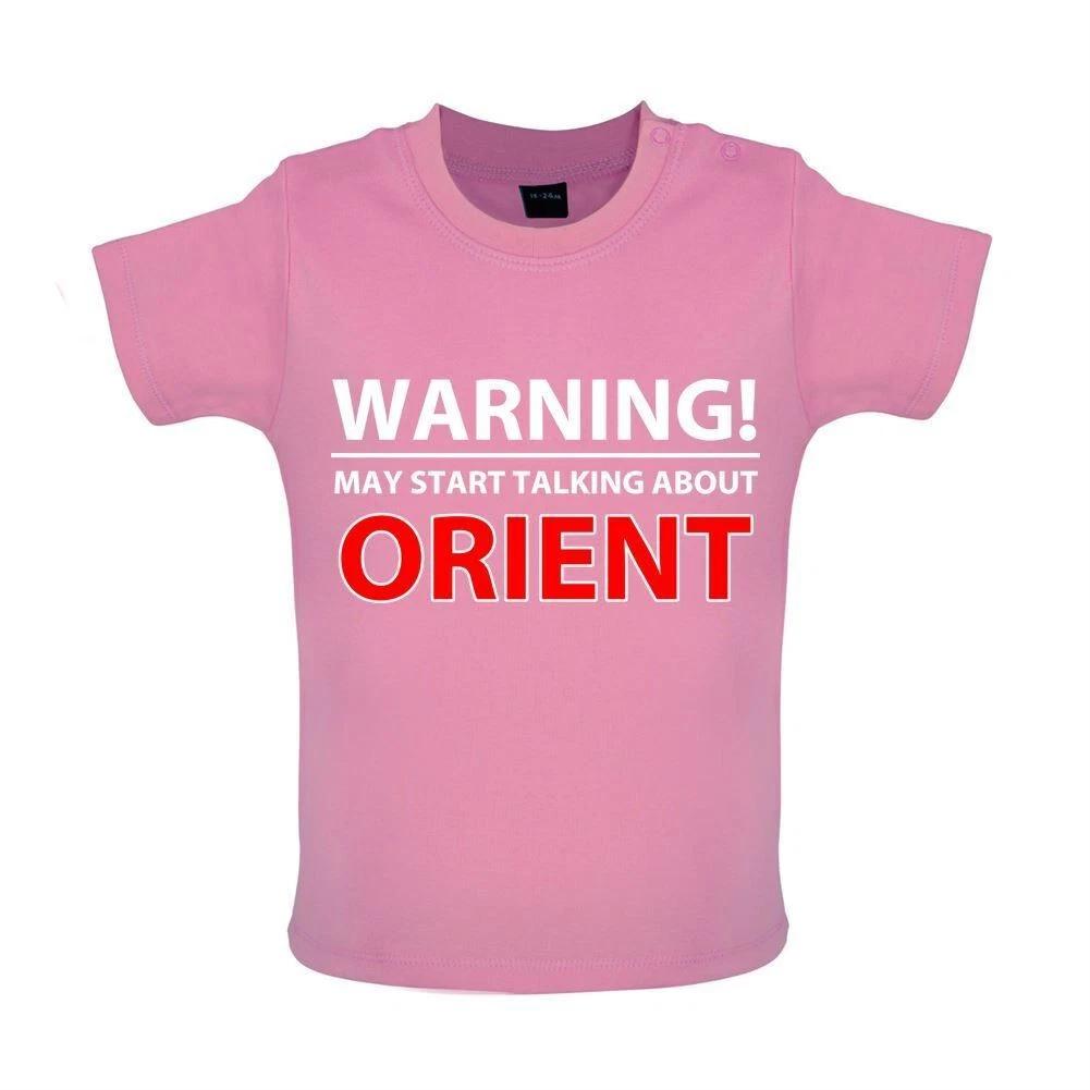 Warning Talking Oriente - Kids Baby Kids Boys Girls Unisex T-Shirt / Bodysuit - Football Love Team Fan 120