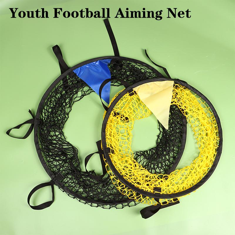 1 Pc Youth Football Aiming Net Football Training Shooting Target Improve Hit Net Football Net Foldable Net Football Goal Net