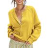 Autumn and Winter New Women's Breasted Semi-open Neck Sweater Versatile Knitted Top Women