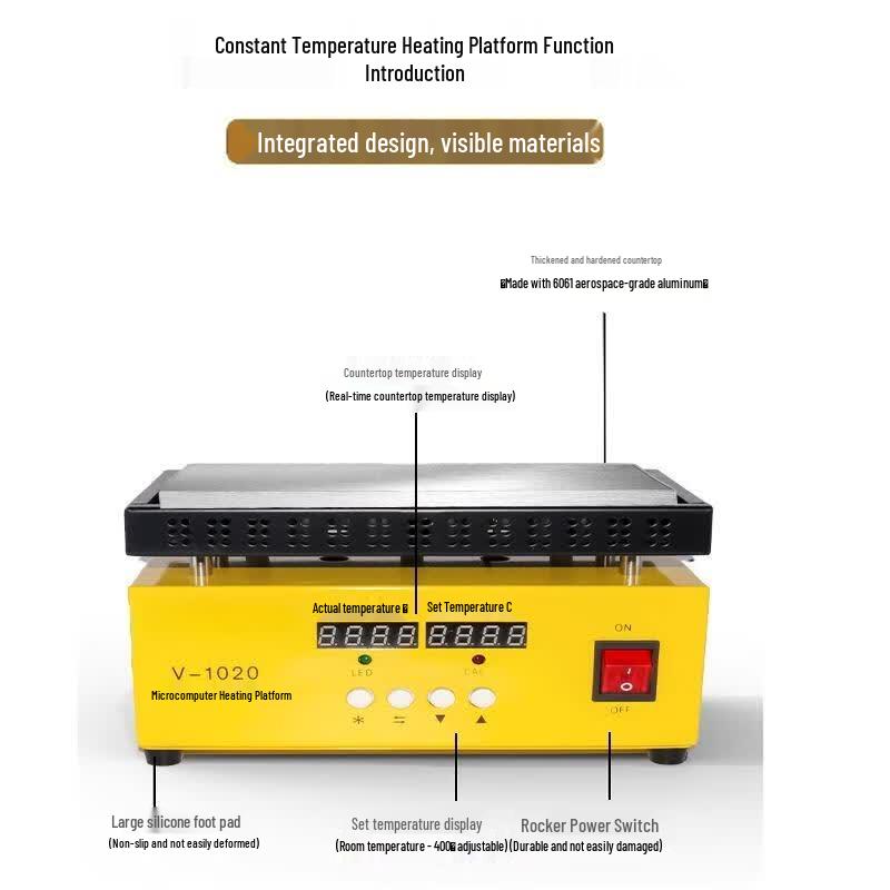 Adjustable Temperature Heating Platform
