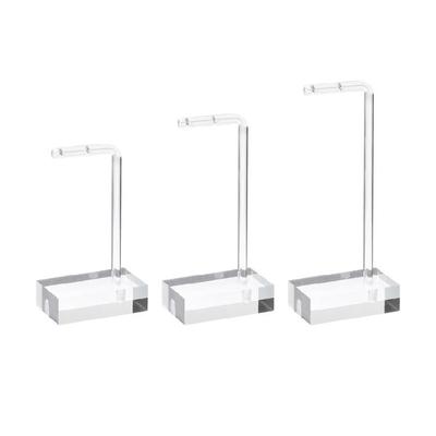 Stilvolle Ohrring-Displayständer aus klarem Acryl Stabile Organizer für Schmuckgeschäfte und zur Organisation der persönlichen Sammlung