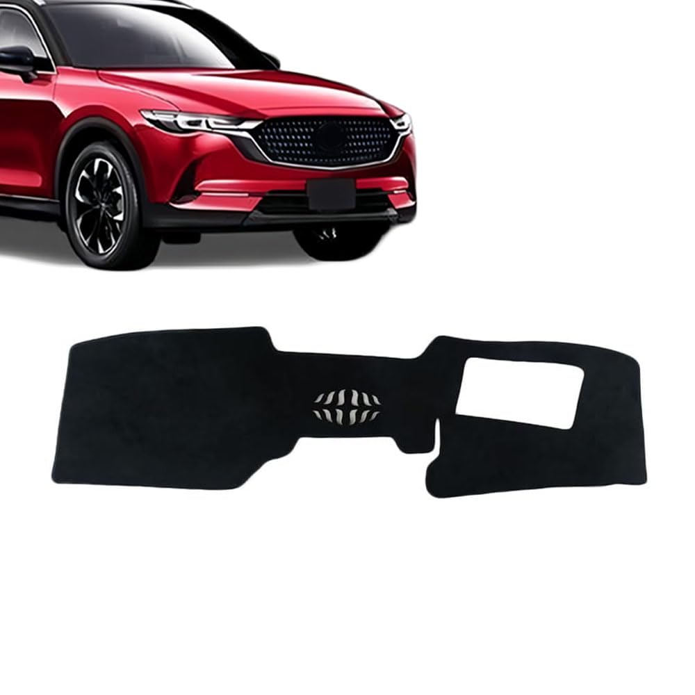 

ДЛЯ Mazda CX-80 CX80 CX 80 серии KL (Сентябрь 2024 г. ~ Текущее время) Накладка на приборную панель салона автомобиля Защитная накладка на приборную панель Дизайн для конкретной модели Blackou