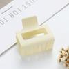 5.5cm Matte Back-of-Head Small Square High Ponytail Shark Clip Hair Accessory