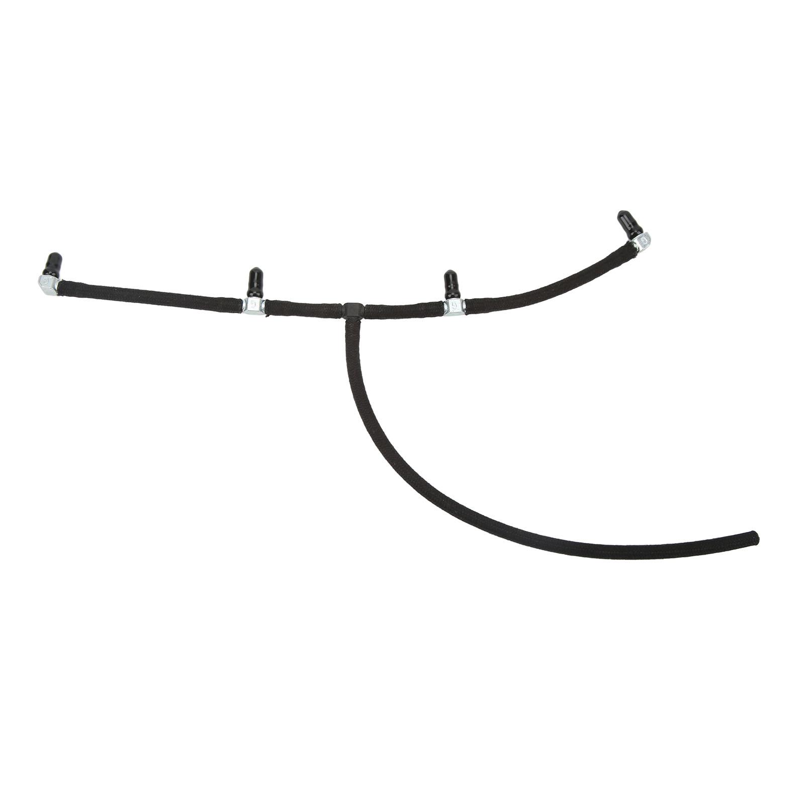 

Injector Fuel Bleed Off Return Line Black Fuel Injector Return Line Replacement for Patrol GU Y61