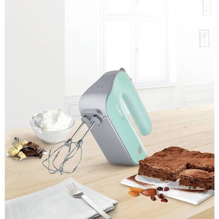 Batteur à main bosch mfq40302 minttürk - si - fonction turbo - 500w