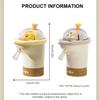 Water Bottle Pump Rechargeable Cartoon Bottle Dispenser Automatic Water Dispenser ABS Texture for Drinking Water