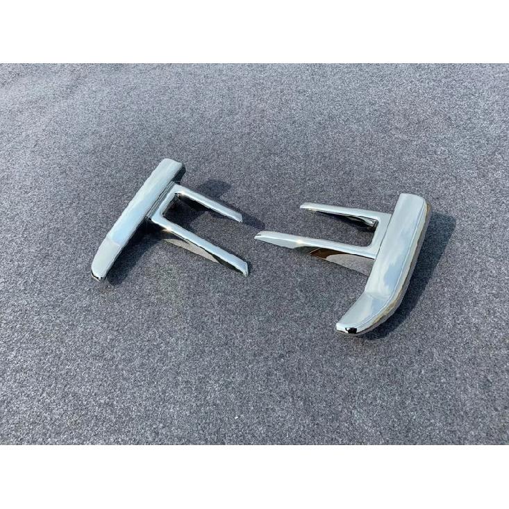 For Toyota Raize Z A200A A200 ABS Chrome Rear Reflector Fog Light Lamp Cover Trim Bezel Frame Styling Garnish