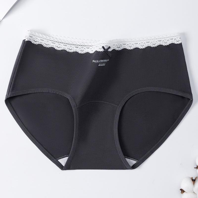 Women S Cotton High Waist Triangle Underwear 10a Antibacterial Full Cotton Gusset