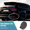 Rear Bumper Tow Hook Cover Towing Eye Cap Single  for Jeep Cherokee 14-18