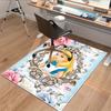 1pc, "Home Decor Carpet | Office Rug | Chair Pad | Outdoor Mat | Gift Idea - Alice in Wonderland Inspired Floral Design"P027