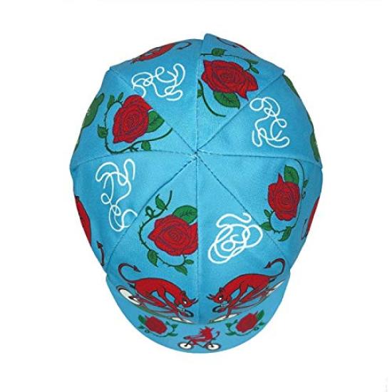 Cinelli Massimo Giacon Diavolo Rosso Light Einheitsgröße Kappe, Blau,