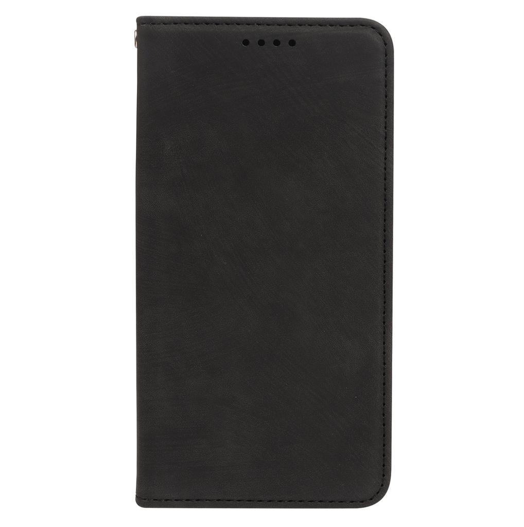 Für Motorola Edge 50 Fusion 5G Hülle Stark Magnetische Leder Brieftasche Handyhülle mit Gestreifter Textur