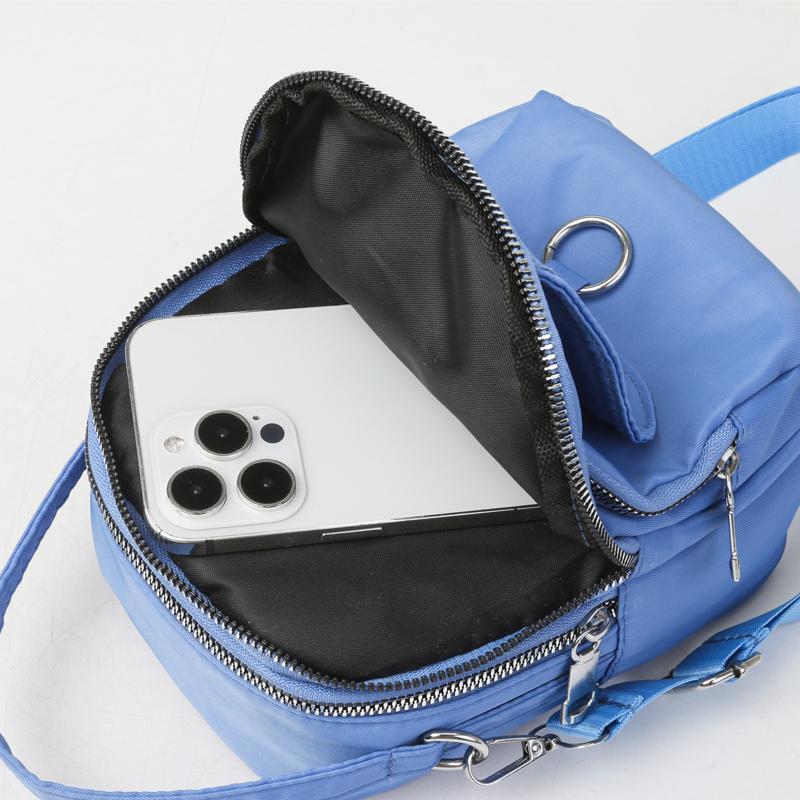 Mobile Phone Bag Mini Small Bag New Small Square Bag Crossbody Shoulder Bag Fashionable Women's Casual Versatile Key Zero W