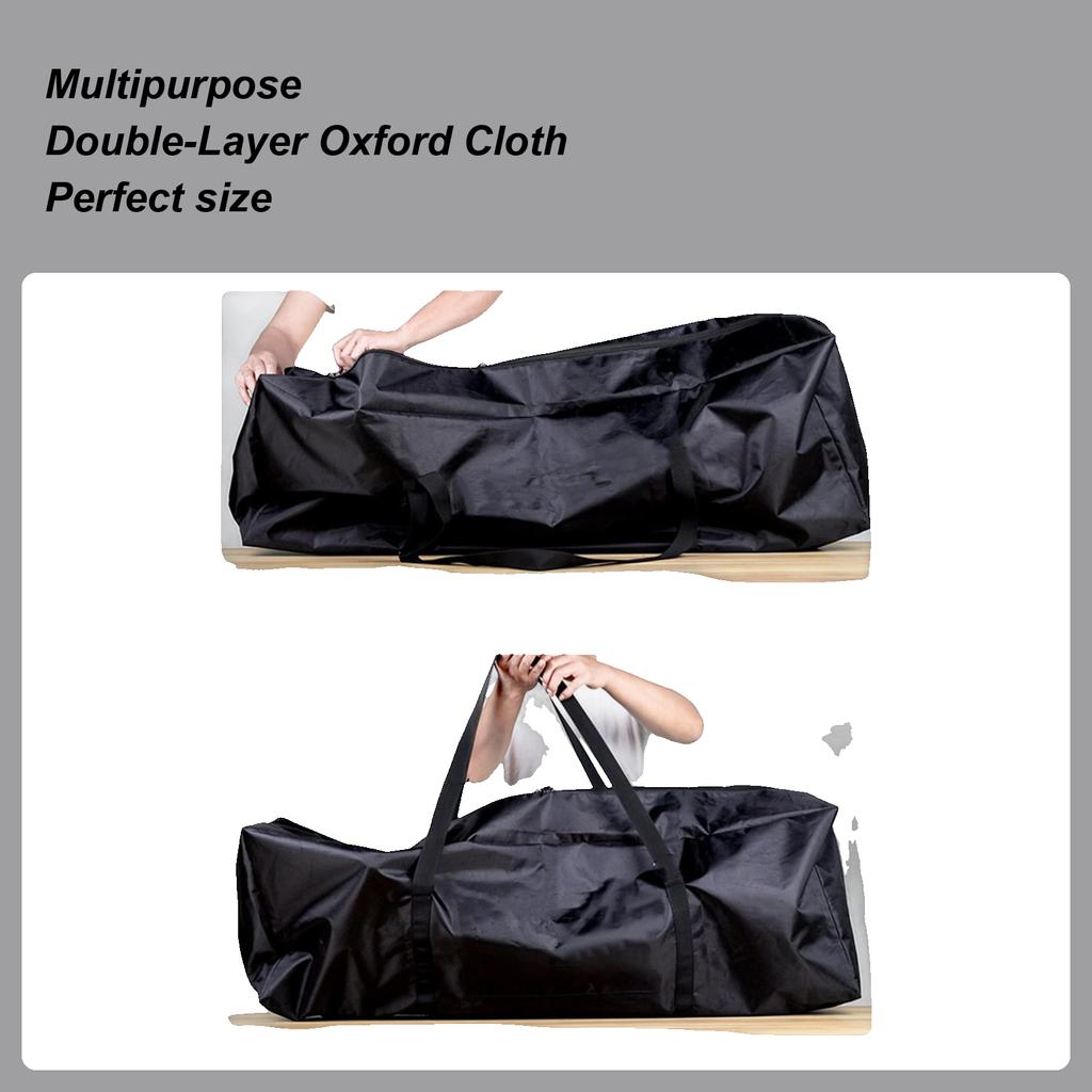 Elektroroller Aufbewahrungstasche 125x25x45cm Oxford Stoff Roller Aufbewahrungskoffer Faltbarer Robuster Rucksack Handtasche Umhängetasche