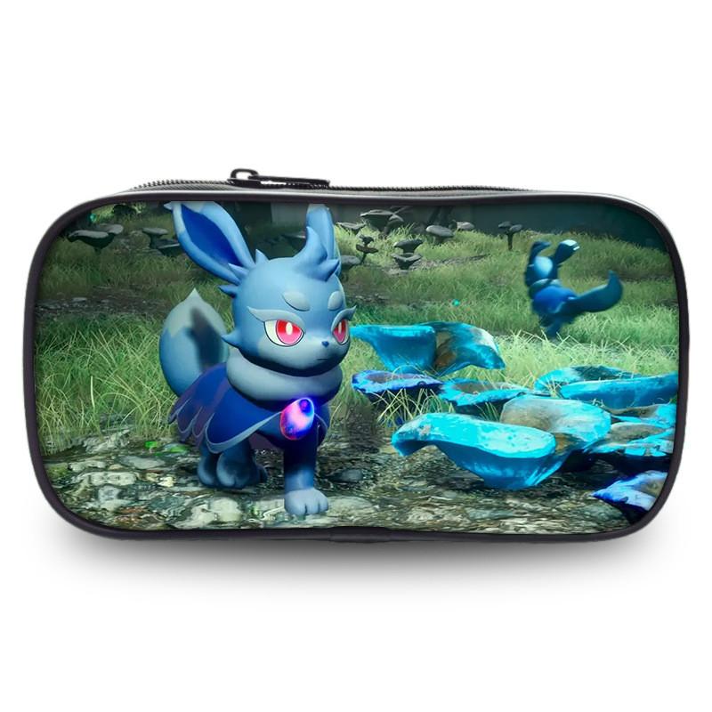 Palworld Large Capacity Student Pencil Case Polyester Universal For Boys And Girls