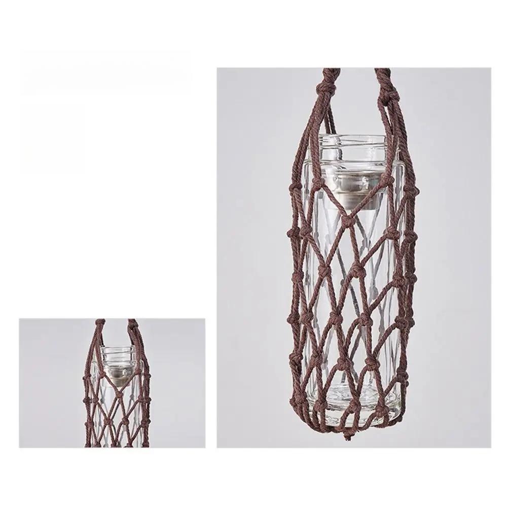 Portable Water Cup Mesh Bag Water Bottle Cover Cup Sleeve Pouch Visible Bag Outdoor Camping Umbrella Storage Mesh Cup Accessory