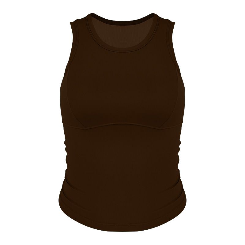 Mitaogirl Kendall Sports Vest Female 2025 Summer Fixed Cup Running Tops Yoga Clothes Workout Bra