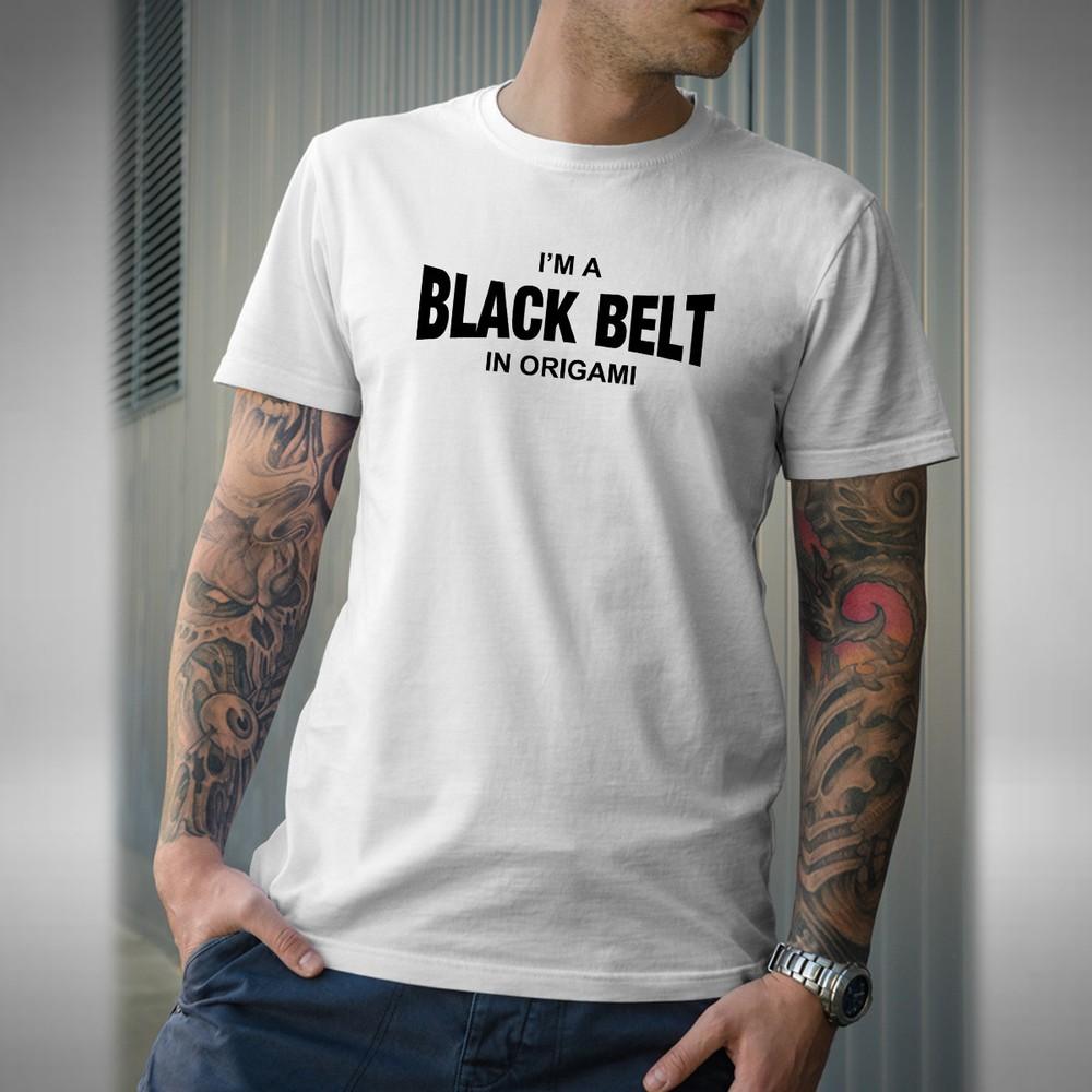 

Black Belt In Origami T Shirt Funny Only Fools And Horses Inspired Small to 5XL XL