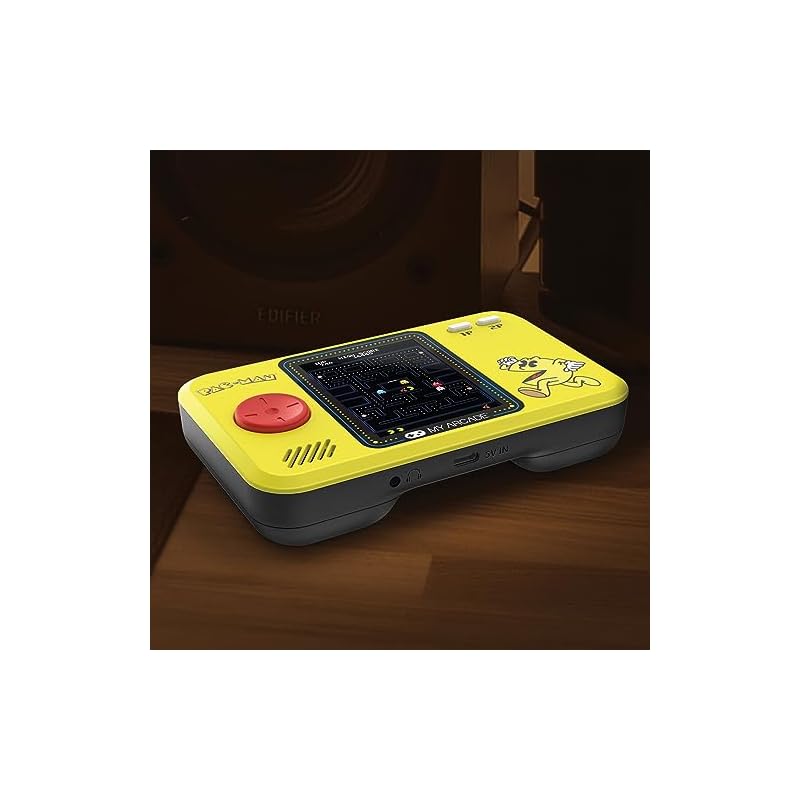 My Arcade Pac-Man Pocket Player Pro: Portable Video Game, 2.75-inch Color Display, Kids Toy, Pac-Man Game