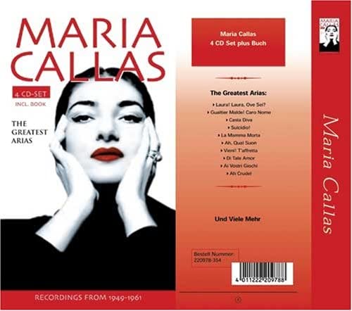 

CD MARIA CALLAS - Greatest Arias 220978354 Non Japan Classical Used