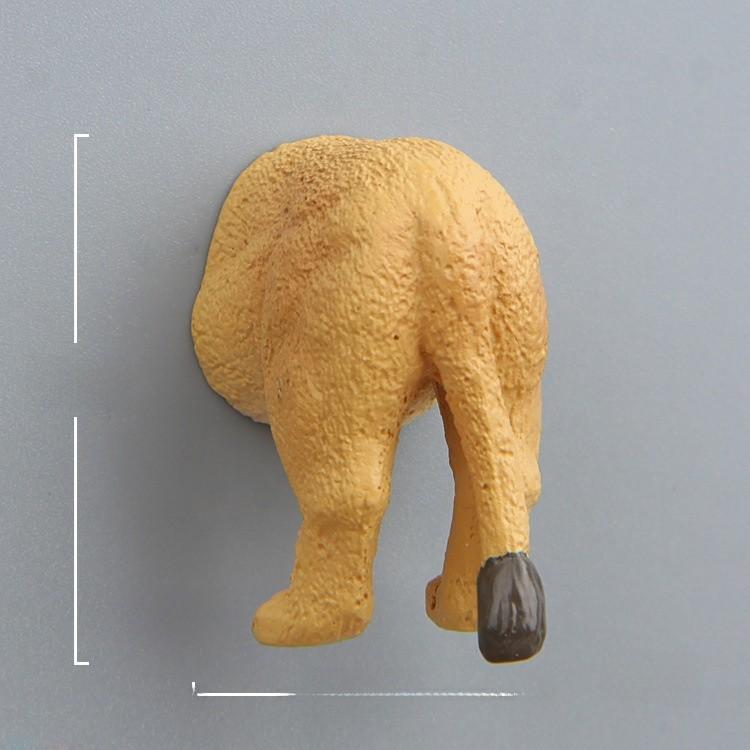 Cartoon Animal Resin Refrigerator Magnets Strong Magnetic Hold Decoration Gift