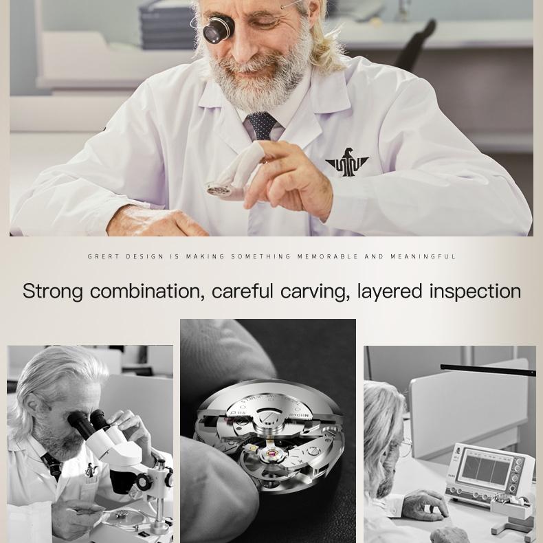 OUPINKE Tungsten Çelik Elmas kakma Su Geçirmez Otomatik Mekanik Saat Kadın Izle Kadın