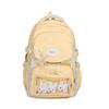 Schultasche klein frisch Schultasche weiblich Mittelschüler große Kapazität transparent Schmerzbeutel Rucksack süß Highschool-Schüler Reise