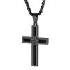 U7 Templer Halsketten aus Edelstahl für Herren Ritterkreuz Schild Anhänger 3D Geprägtes Amulett Symbol Christlicher Unisex Schmuck Geschenk