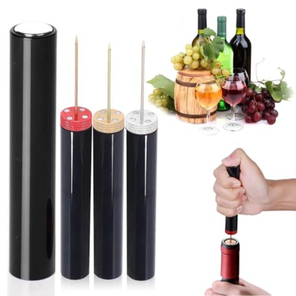 With Foil Cutter Wine Bottle Opener Needle Type Wine Corkscrew  for Restaurant