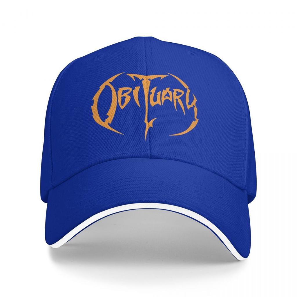 Unisex Baseballkepsar Dödsannons Death Metal Rockband Musik Utomhus Streetwear Sport Baseballkepsar Hip Hop Keps Casquette Hattar